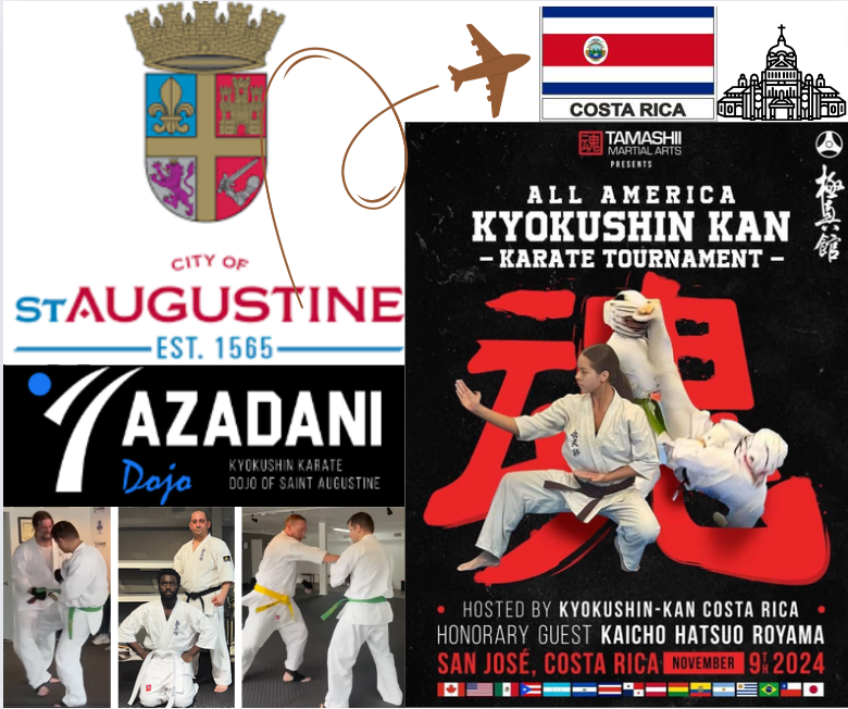 Azadani Dojo in St. Augustine Plans Visit to San José, Costa Rica