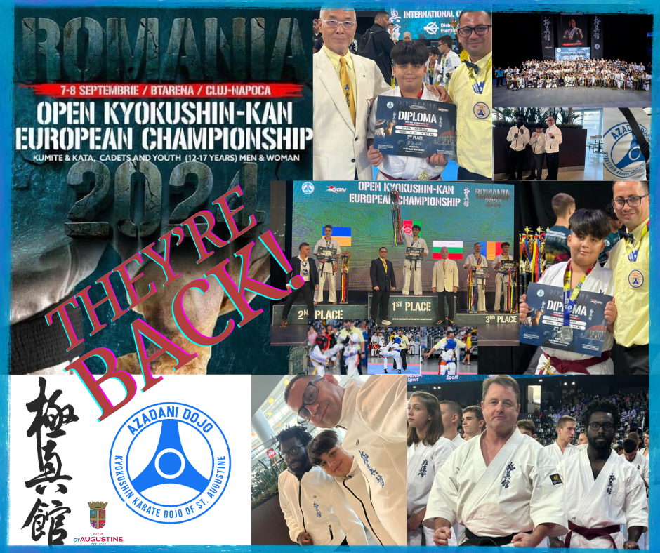 Azadani Dojo Shines at 2024 European Kyokushin Championship