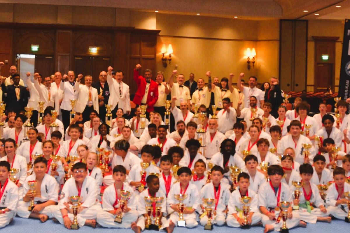Azadani Dojo community at the America Open